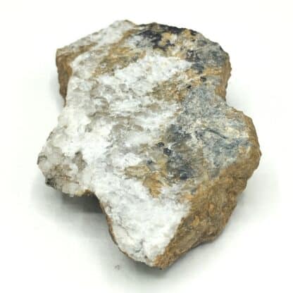 Pyrite sur Sidérite, Mine de Peyrebrune, Tarn.