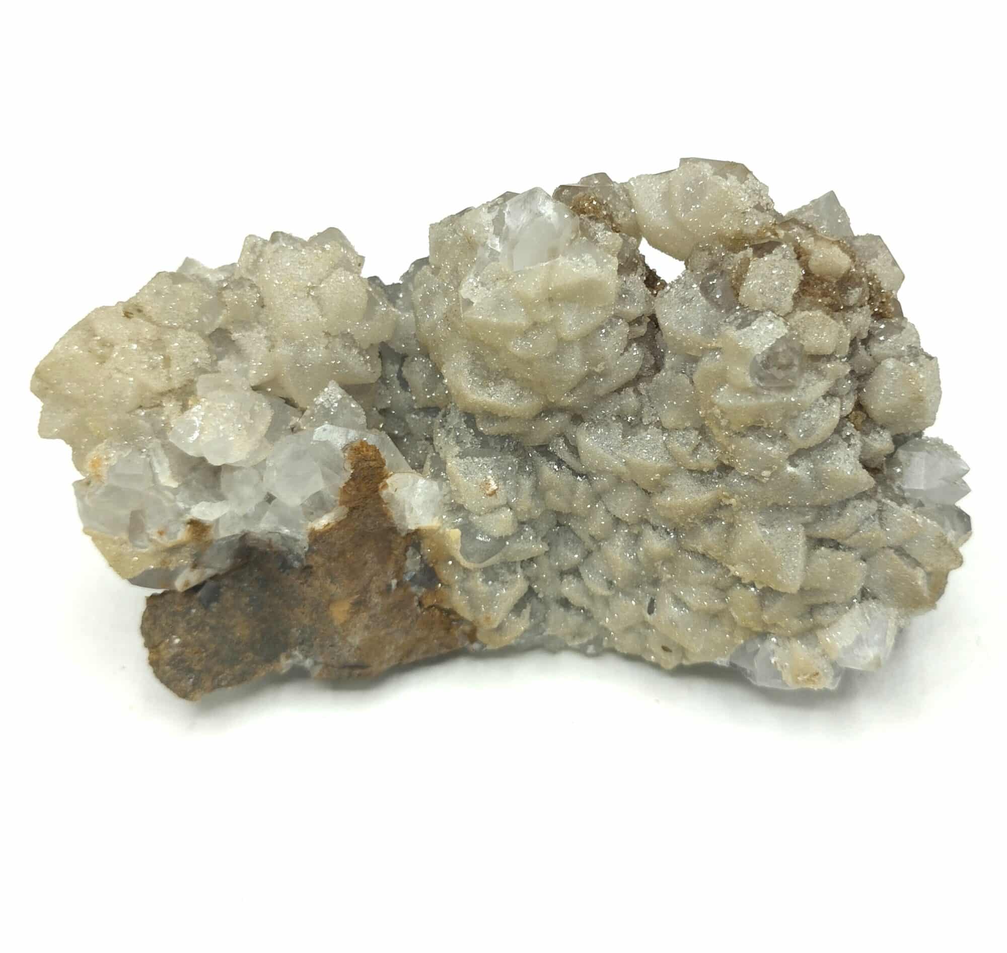 Quartz Avec Sidérite - 92.5 Carats, Provenance Allevard (Isère, France), Minéral