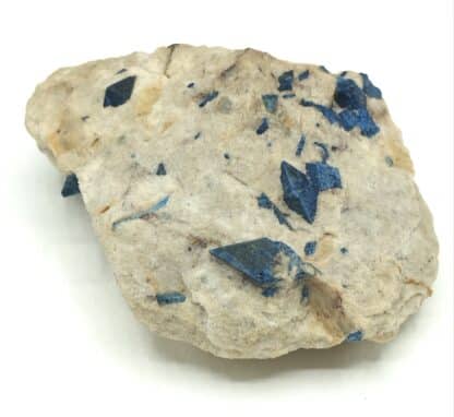 Lazulite, Graves Mountains, Géorgie, États-Unis (USA).