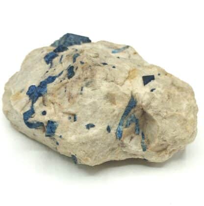 Lazulite, Graves Mountains, Géorgie, États-Unis (USA).