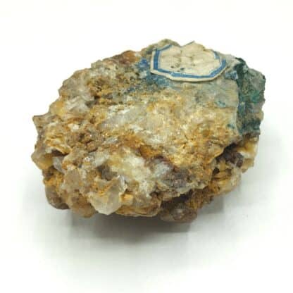 Cérusite, Linarite et Brochantite, M’Fouati, Congo RDC.