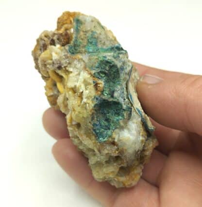 Cérusite, Linarite et Brochantite, M’Fouati, Congo RDC.