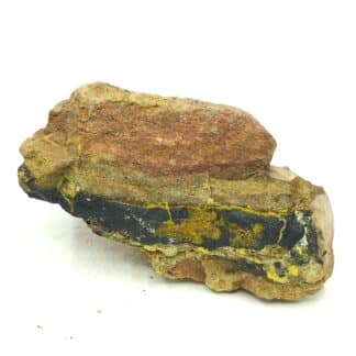 Vandendrisscheite, Uranotile et Pechblende, Le Mas d’Alary, Lodève, Hérault.