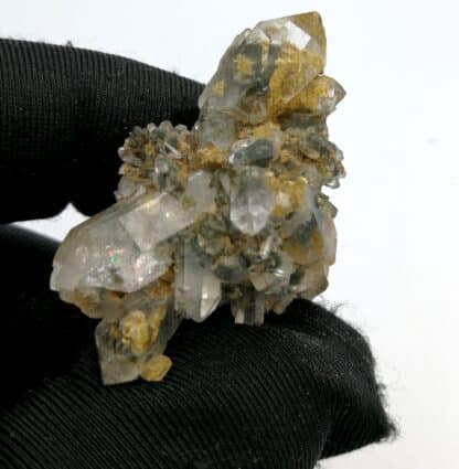 Quartz,rutile, Trou de la Fée, Deux Alpes, Oisans.