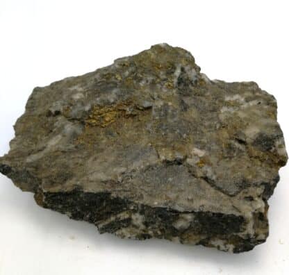 Calcite, arsénopyrite, pyrite, Giat, Puy-de-Dôme, Auvergne.