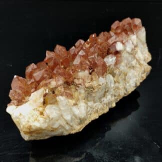 Quartz rouge, Beaumont, Ardèche.