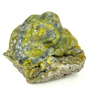 Smithsonite et Cérusite, Touissit, Maroc.