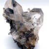 Quartz Carbon (macle de La Gardette ou japan law twin), Val Vals, Grisons, Suisse.