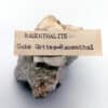 Rauenthalite, Picropharmacolite et Pharmacolite, Gabe Gottes, Sainte-Marie aux Mines, Alsace.