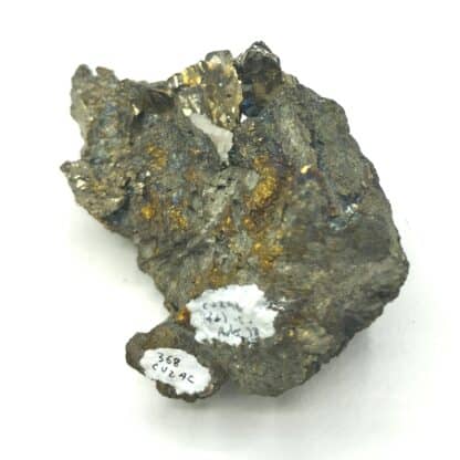 Pyrite et Chalcopyrite, Cuzac, Lot.