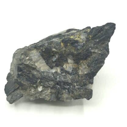 Wolframite et Pyrite, Puy-les-Vignes, Haute-Vienne, Limousin.