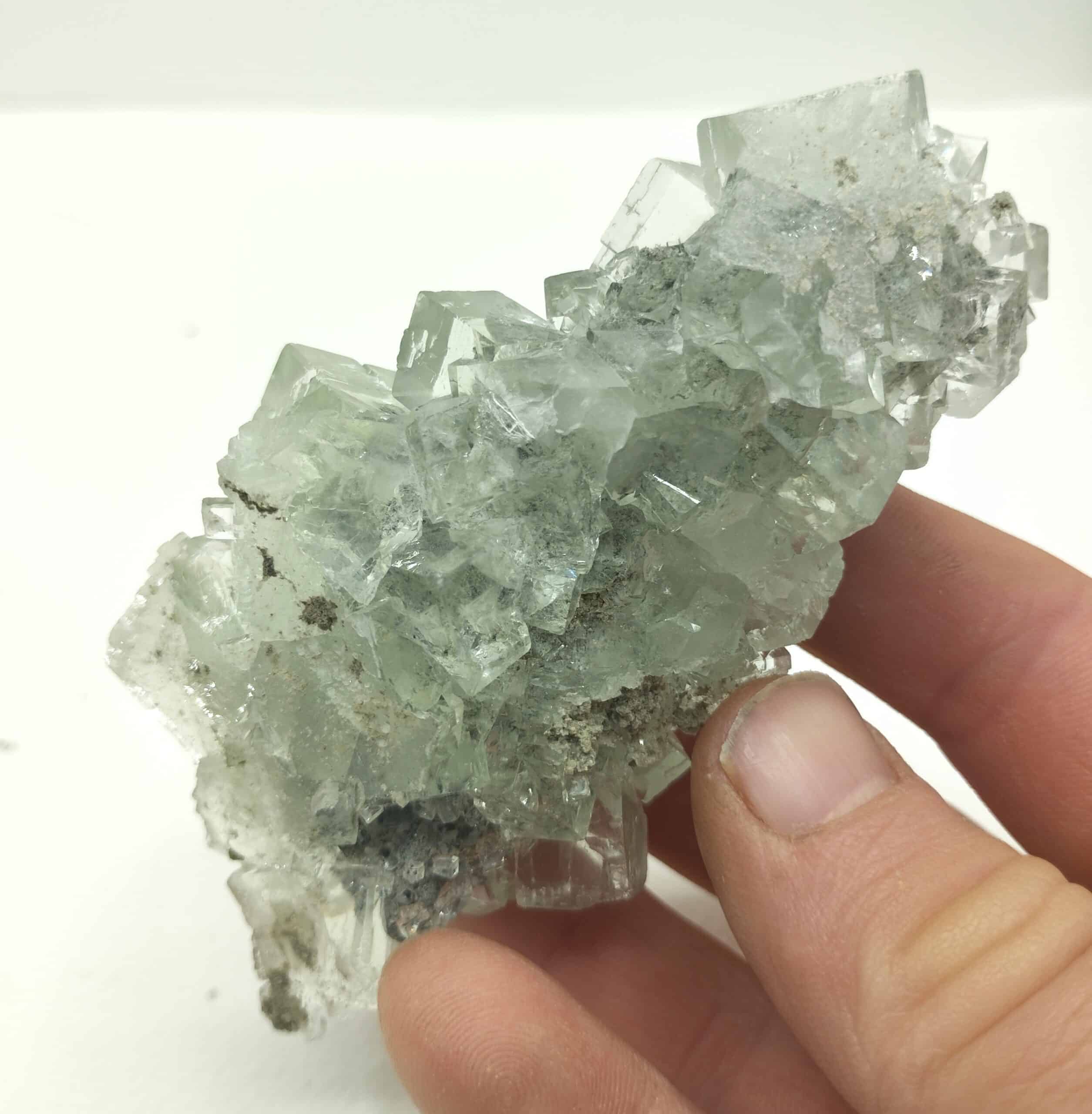 Fluorite (Fluorine), Xianghuapu, Chenzhou, Hunan, Chine.