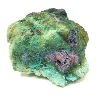 Cuprite et Chrysocolle, Île d’Elbe, Italie.