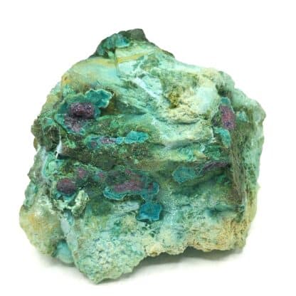 Cuprite et Chrysocolle, Île d’Elbe, Italie.