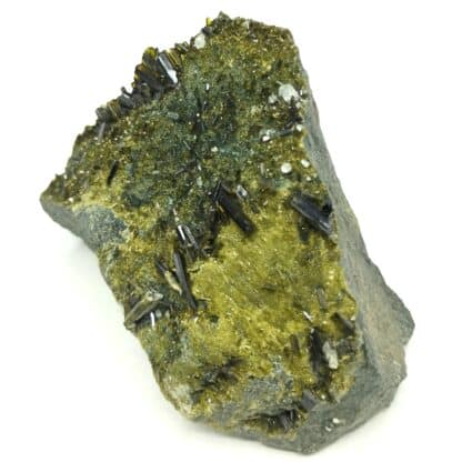 Épidote et Apatite, Knappenwand, Tyrol, Autriche.