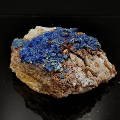 Tétraédrite pseudo en Azurite, et Dolomite, Usclas du Bosc, Loiras, Hérault.