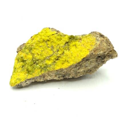 Autunite et Phosphuranylite, Margnac II, Haute-Vienne, Limousin.