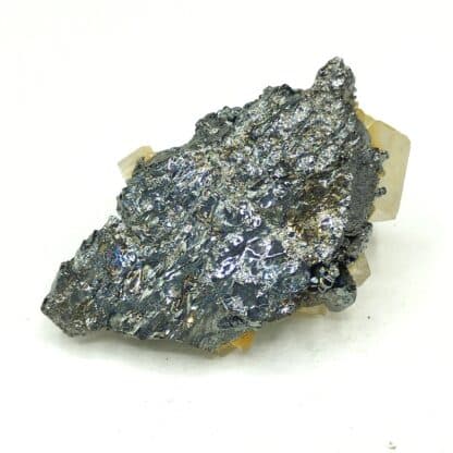 Tétraédrite et Dolomite, Mine de Saint-Pierre-de-Mésage, Isère.