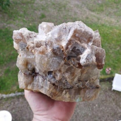 Baryte en burin, Maine-Reclesne, Saône-et-Loire, Morvan.