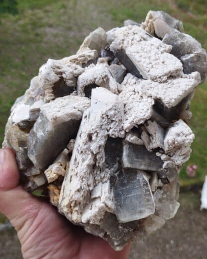 Baryte double génération, Maine-Reclesne, Saône-et-Loire, Morvan.