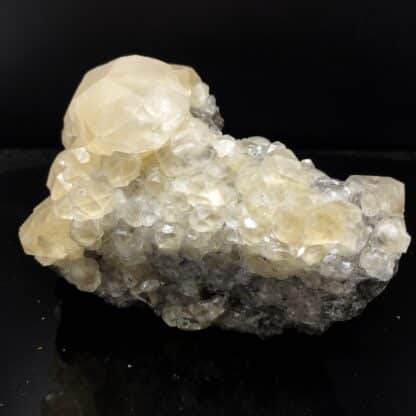 Calcite, Sphalérite et Dolomite, Trèves, Gard.