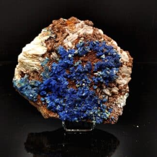 Tétraédrite pseudo en Azurite, et Dolomite, Usclas du Bosc, Loiras, Hérault.