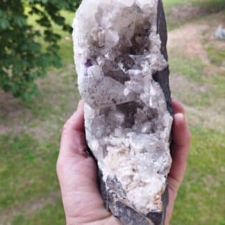 Calcite et fluorite, Glageon, Nord.