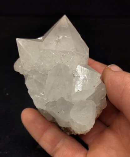 Quartz pyramidal, Mine de Peyrebrune, Tarn.