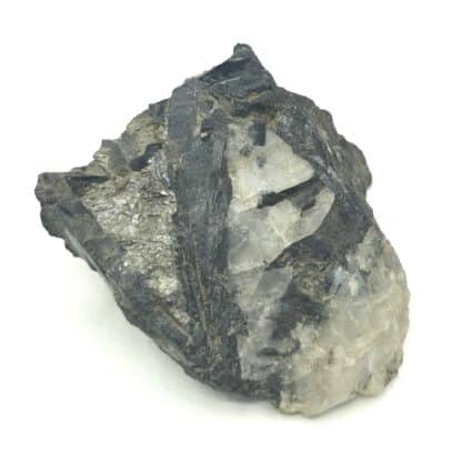 Wolframite et Pyrite, Puy-les-Vignes, Haute-Vienne, Limousin.