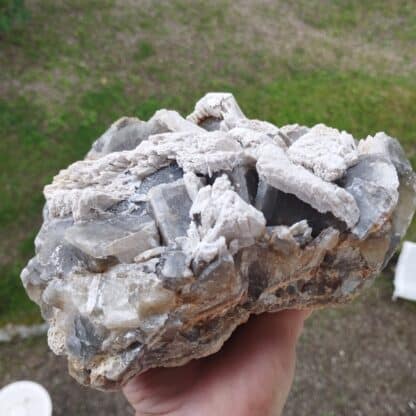 Baryte double génération, Maine-Reclesne, Saône-et-Loire, Morvan.