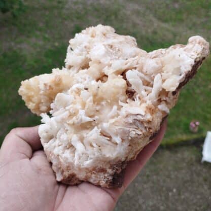 Aragonite, Salsigne, Aude.