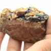 Azurite, malachite, cerusite, smithsonite, Cabrières, Hérault.