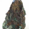 Chalcopyrite, malachite, azurite, baryte, La Gardette, Oisans.