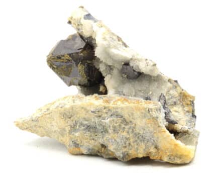 Galène, pyrite, blende, Steinbach, Haut-Rhin.