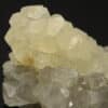 Calcite sur quartz, mine Saint-Jacques, Sainte-Marie-aux-Mines.