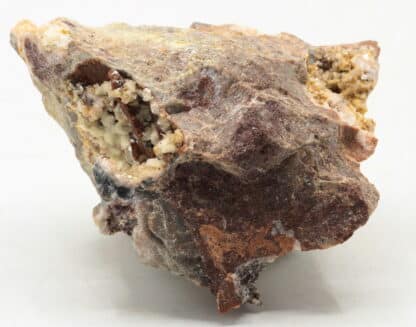 Dickite, Dolomite, Chalcopyrite, Mas Lavayre, Le Bosc, Lodève.