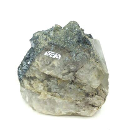 Hématite sur Quartz, Saint Gothard, Suisse.