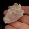 Fluorite rose cubique, Petit Col Ferret, Italie.