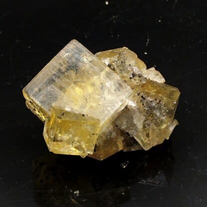 Fluorite et Pyrite, Devonshire, Angleterre, Royaume-Uni.