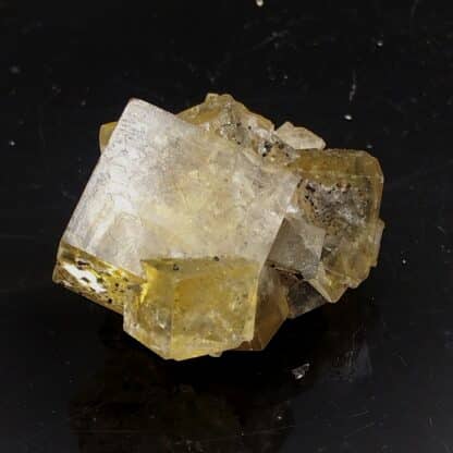 Fluorite et Pyrite, Devonshire, Angleterre, Royaume-Uni.