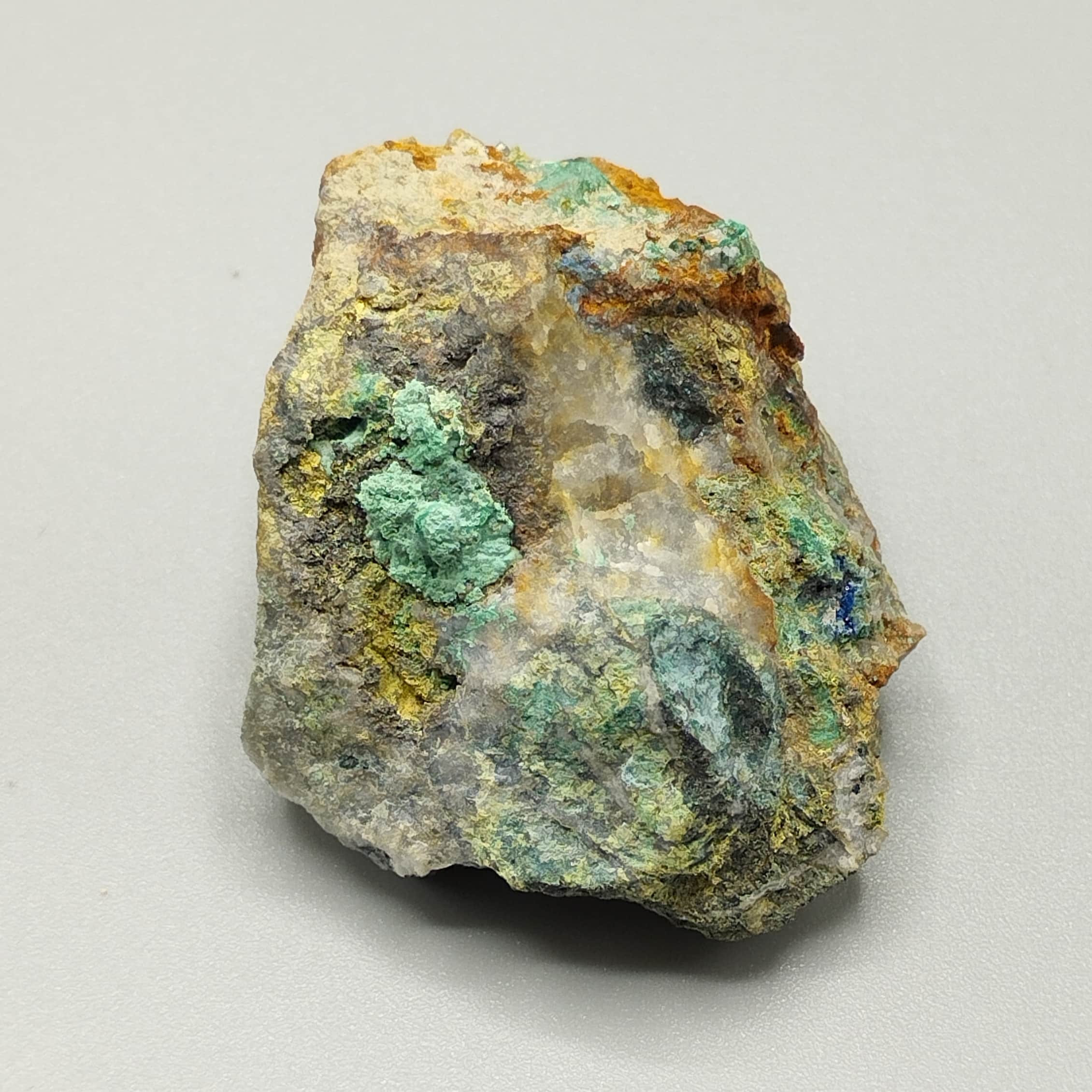 Malachite, La Verrière, Les Ardillats, Rhône.