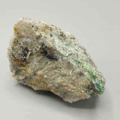 Cornwallite, Chalcopyrite, Bayldonite...La Verrière, Les Ardillats, Rhône.