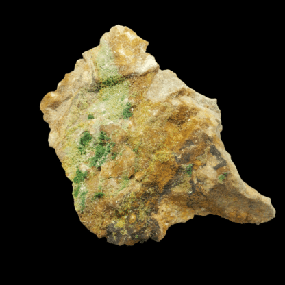 Mimétite et Bayldonite, Cap Garonne, Le Pradet, Var.