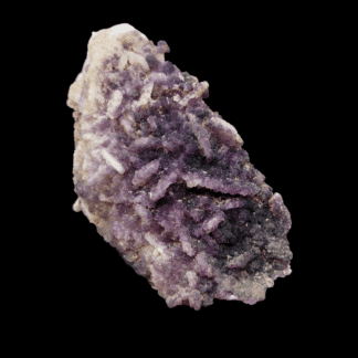 Fluorite sur Quartz, Néris-les-Bains, Allier.