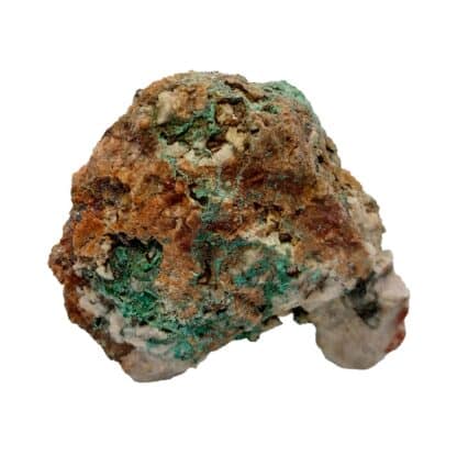 Molybdénite, Chalcopyrite et Malachite, Chateau-Lambert, Haute-Saône.