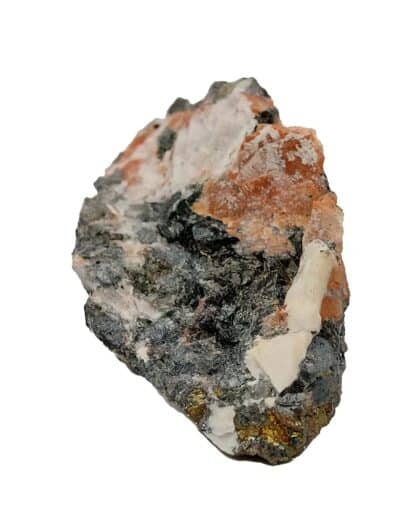 Molybdénite, Pyrite et Chalcopyrite, Tête du Midi, Le Thillot, Vosges.