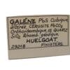 Galène et Cérusite, Huelgoat, Finistère.