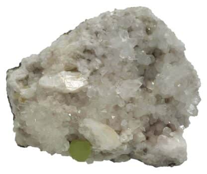 Heulandite et Prehnite, Prospect Park, New Jersey, USA.