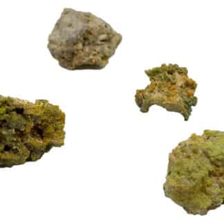 Lot de Pyromorphite, La Nuissière, Beaujeu, Rhône.