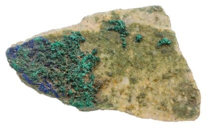 Malachite et Azurite, Mine de Cap Garonne, Le Pradet, Var.